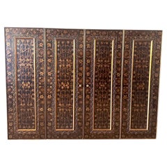 Late 20th Century Hollywood Regency Wall Mounted Tv Hideaway Cabinet