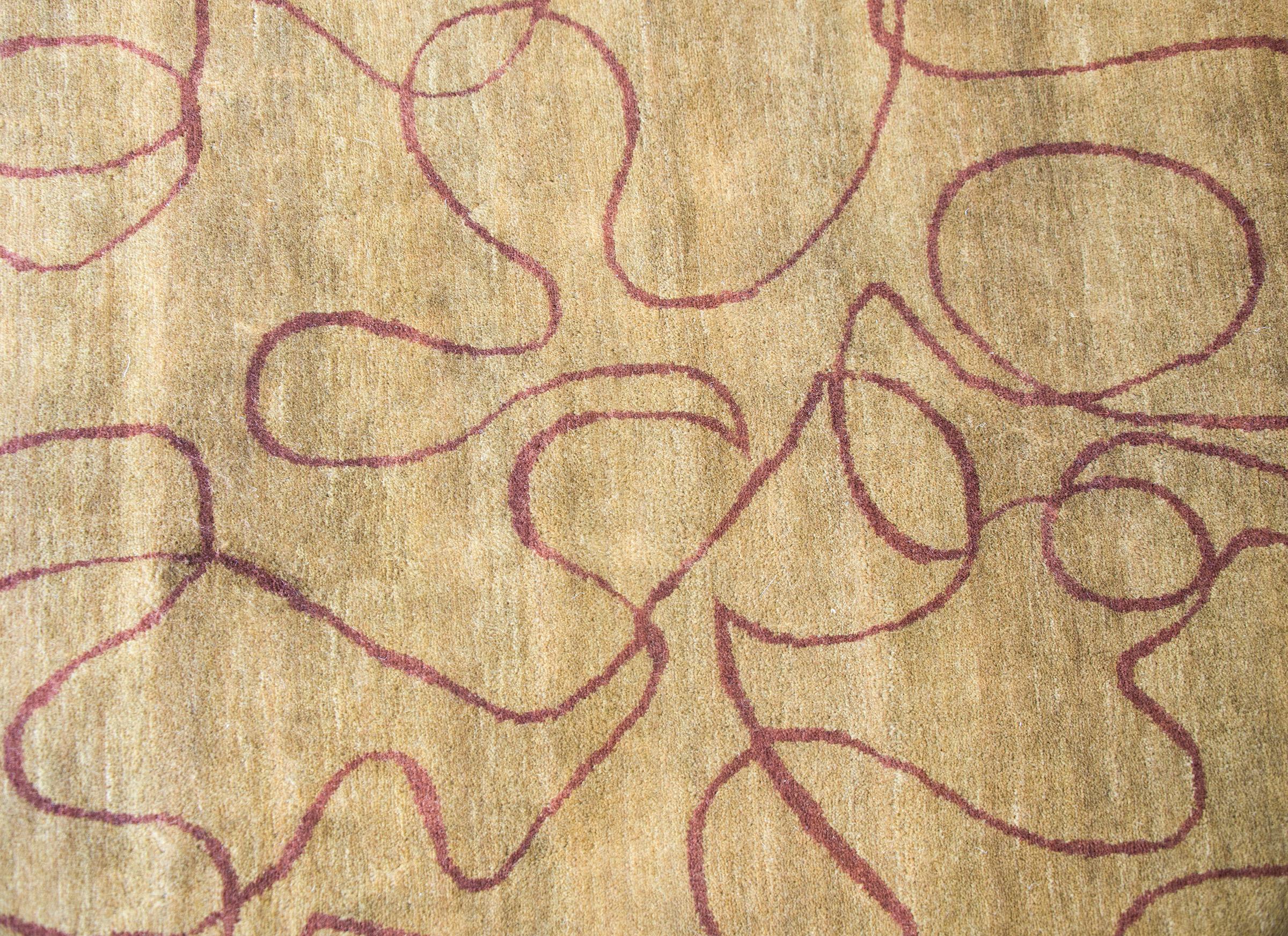 Indischer Teppich im Gabbeh-Stil des späten 20. Jahrhunderts im Angebot 5