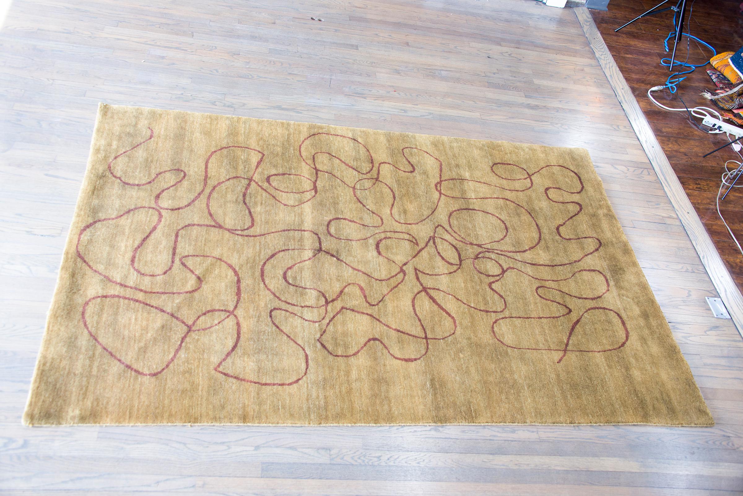 Late 20th Century Indian Gabbeh-Style Rug For Sale 9