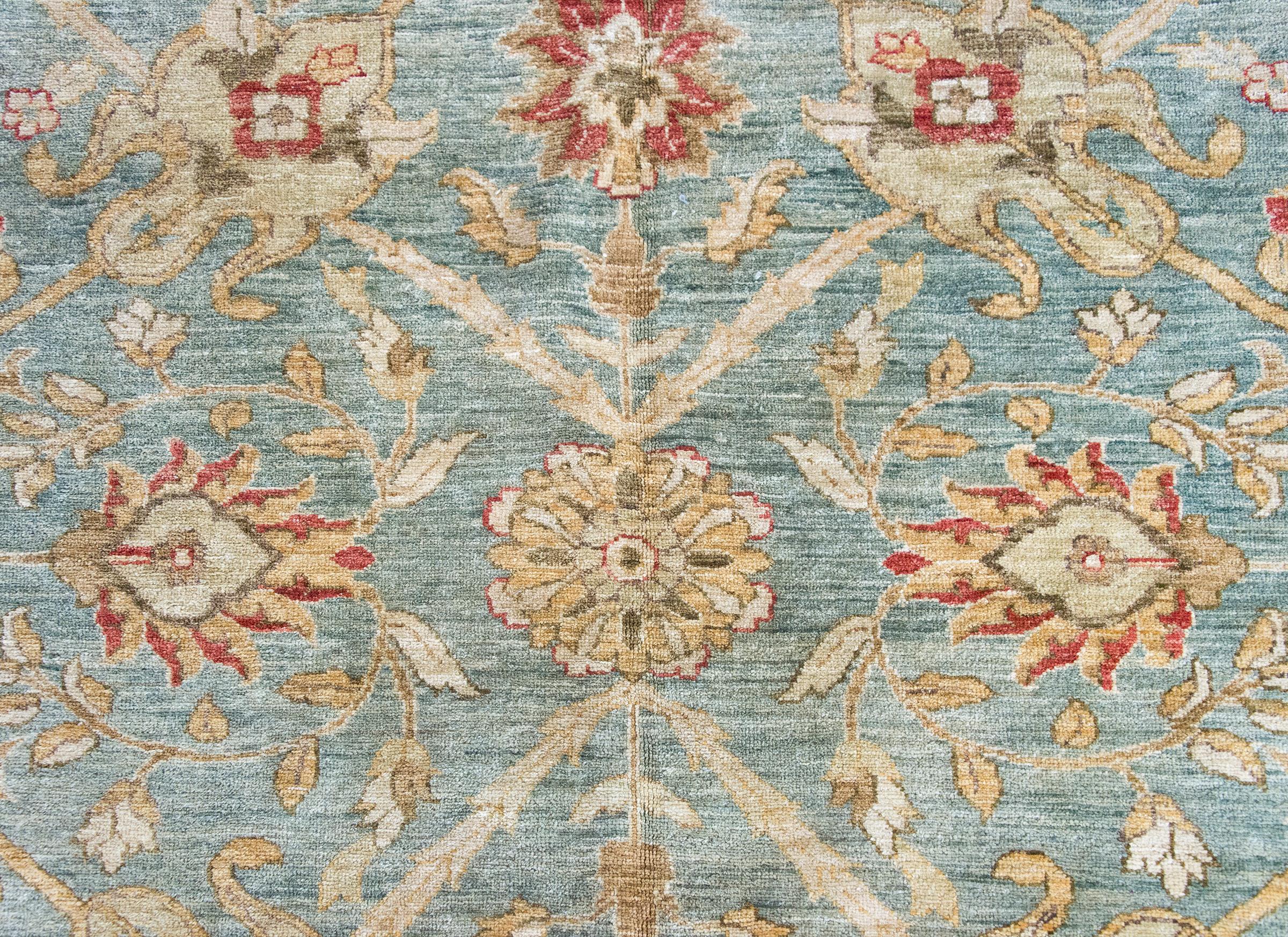 Late 20th Century Indian Sultanabad Rug 9
