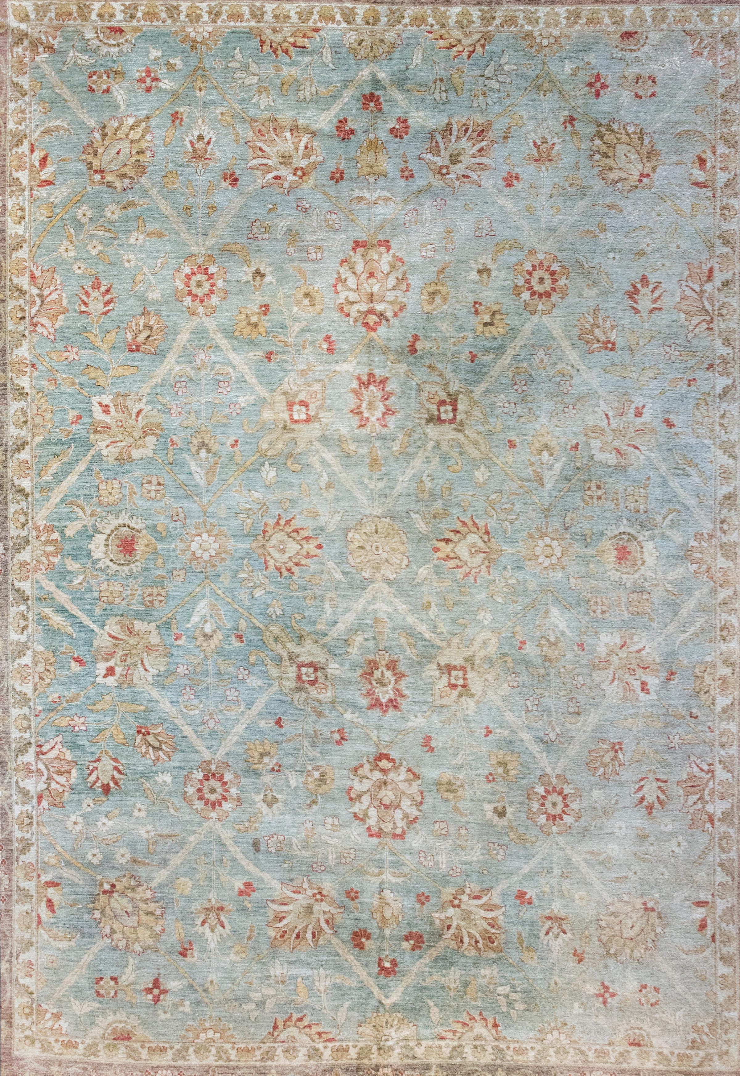 Late 20th Century Indian Sultanabad Rug 3