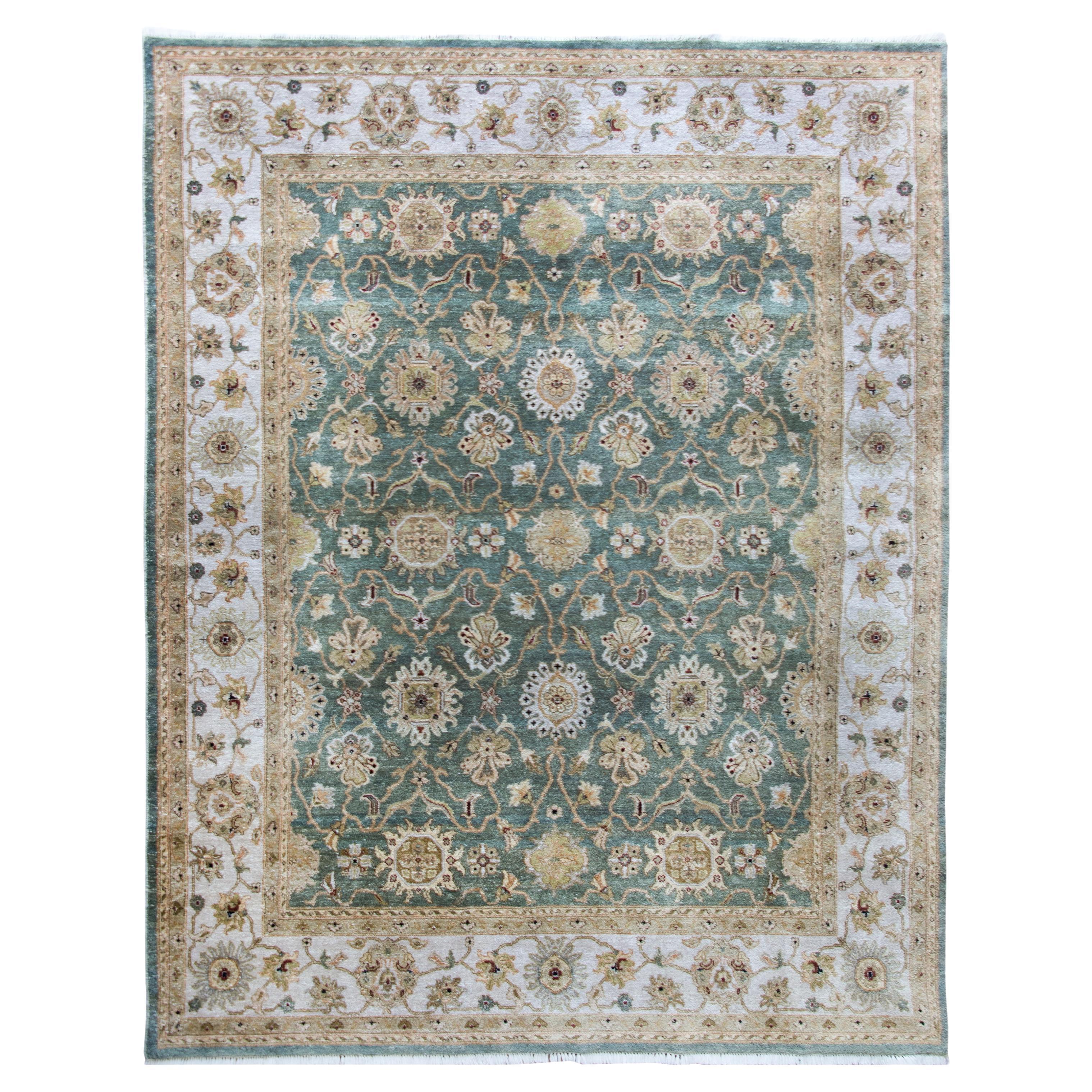 Late 20th Century Indian Tabriz-Style Rug