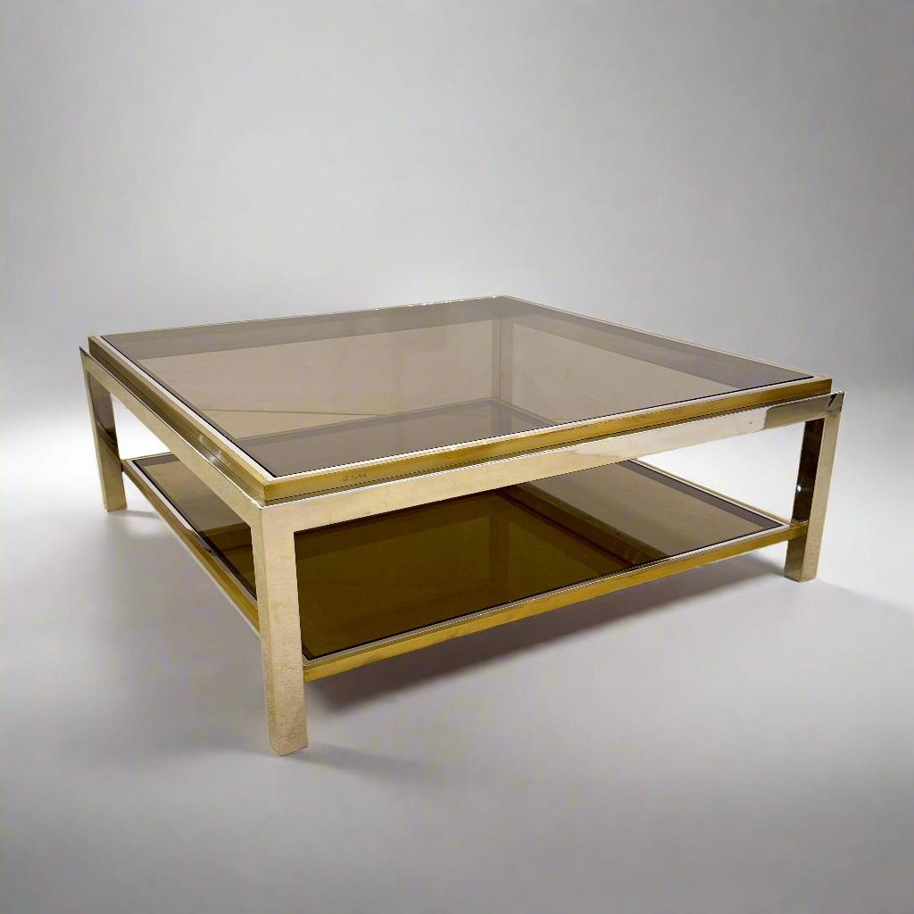 Late 20th Century Jean Charles Modern Coffee Table France For Sale 1