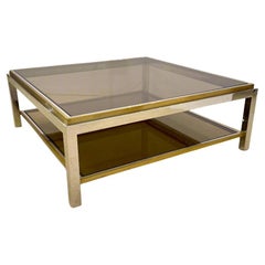 Mesa de centro moderna de finales del siglo XX Jean Charles Francia
