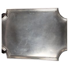 Late 20th Century John Somers Brazilian Pewter Serving Tray