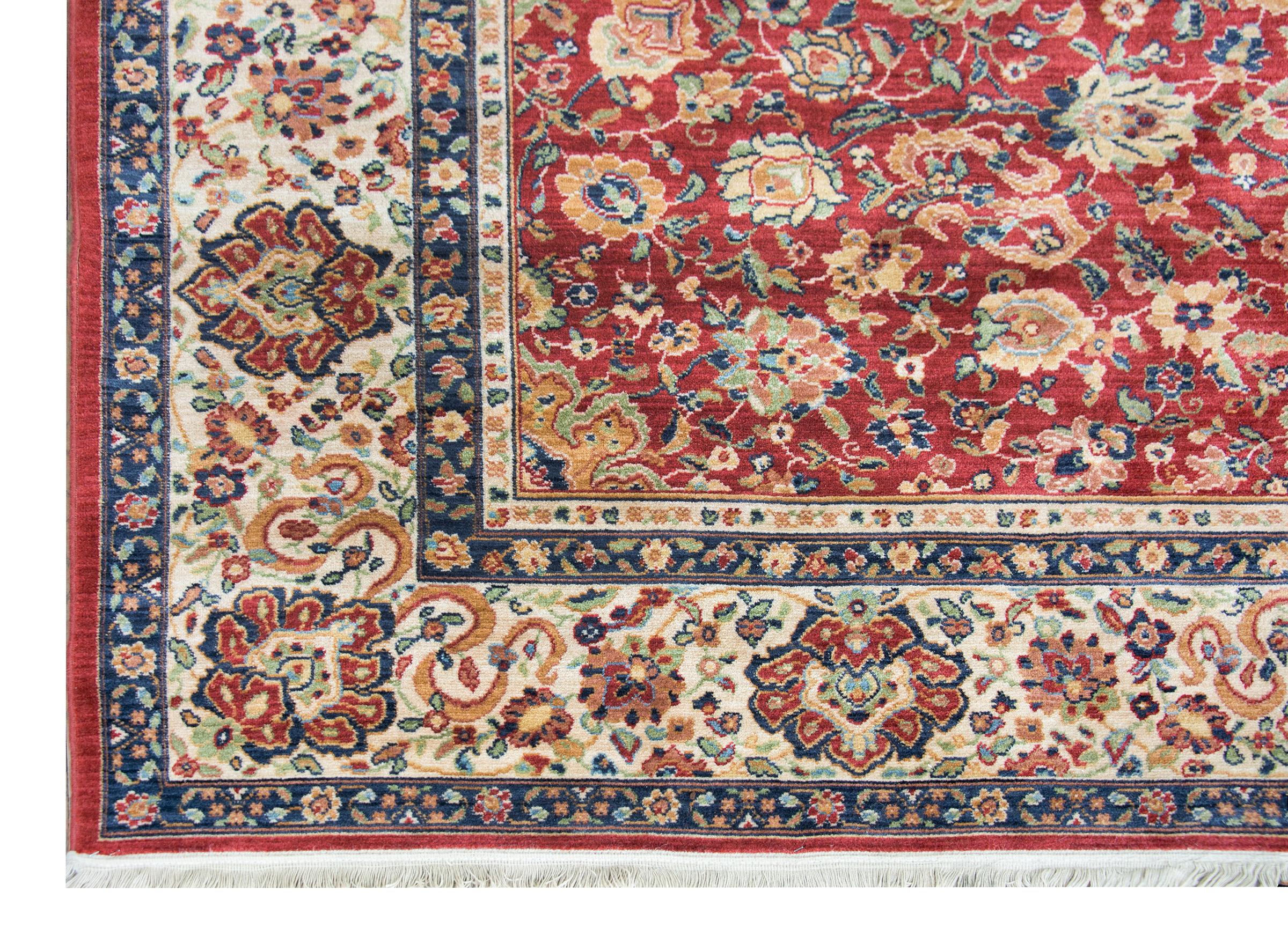 Teppich im Karastan Mahal-Stil des späten 20. Jahrhunderts im Angebot 6