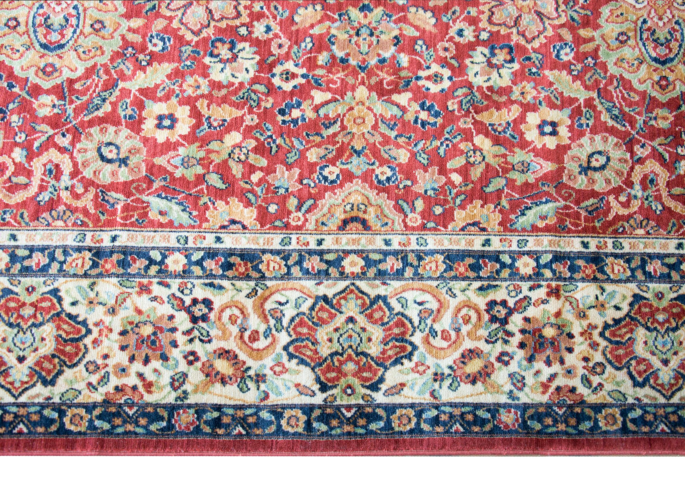 Teppich im Karastan Mahal-Stil des späten 20. Jahrhunderts (Handgeknüpft) im Angebot