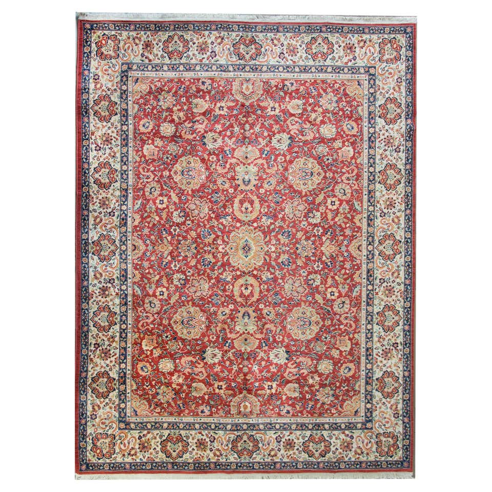 1950 Wool Rug Vintage American Karastan Rug, 1950s, 1B947 For Sale at 1stDibs
