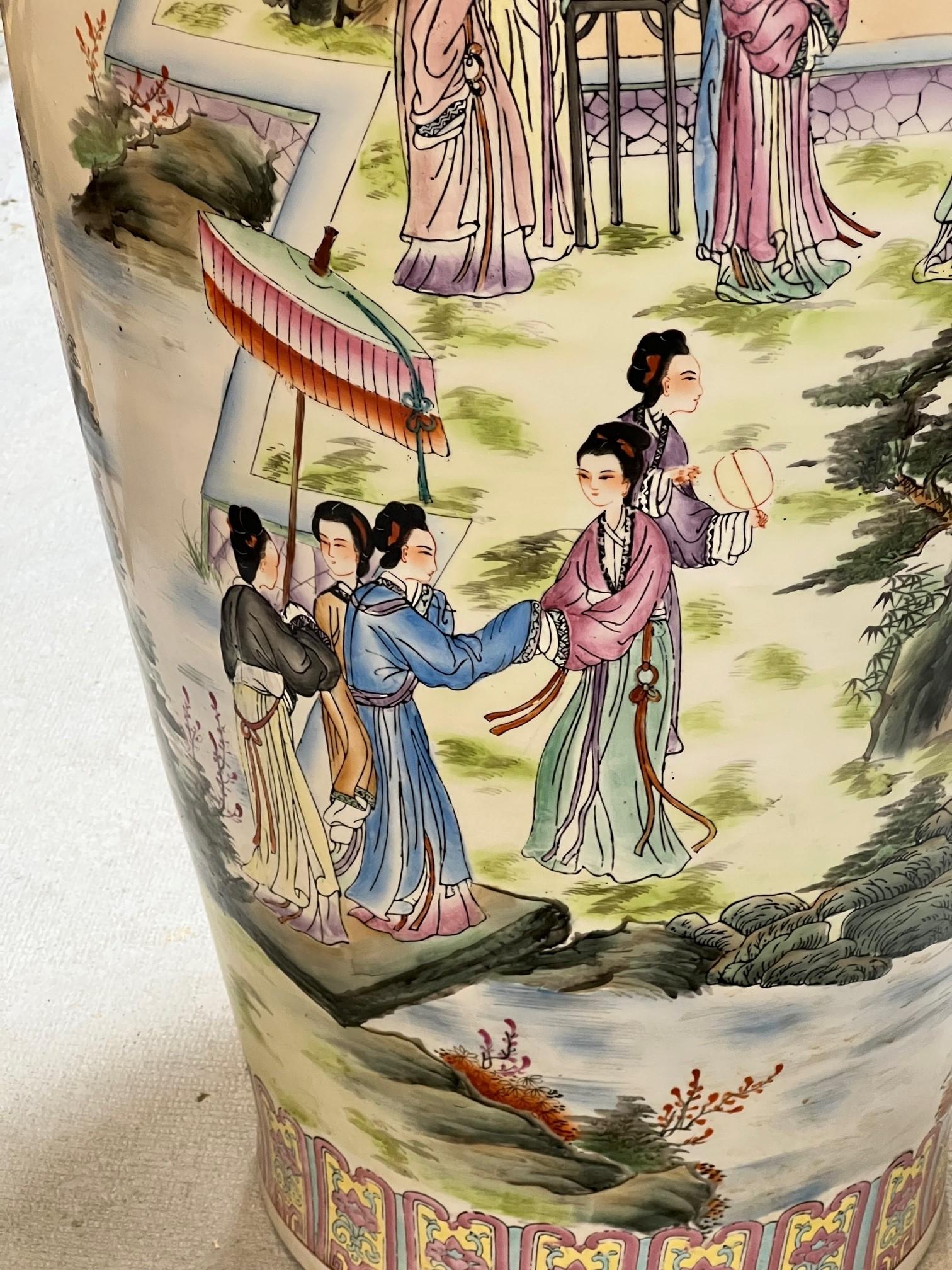 large chinese vase