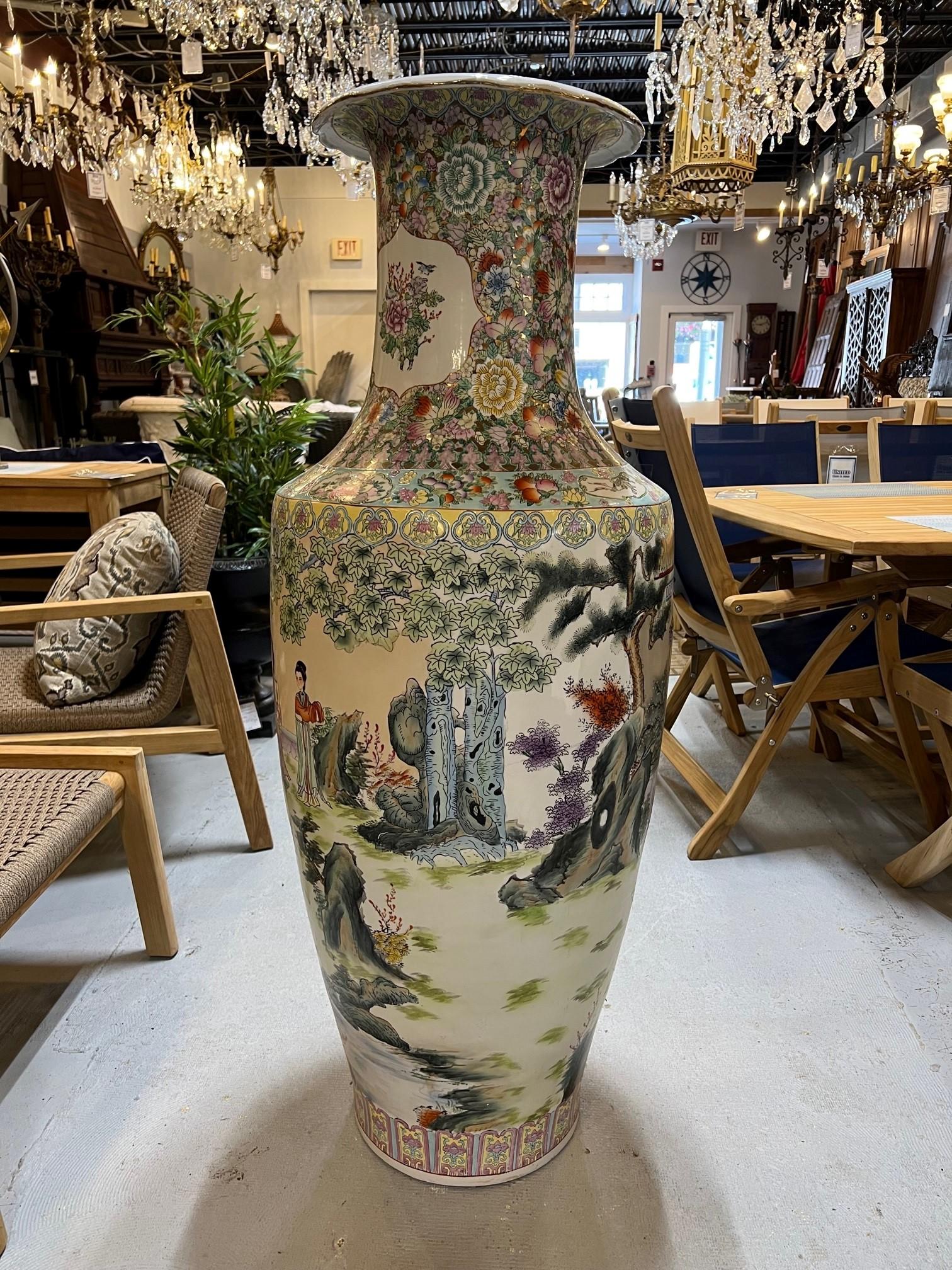large chinese urn