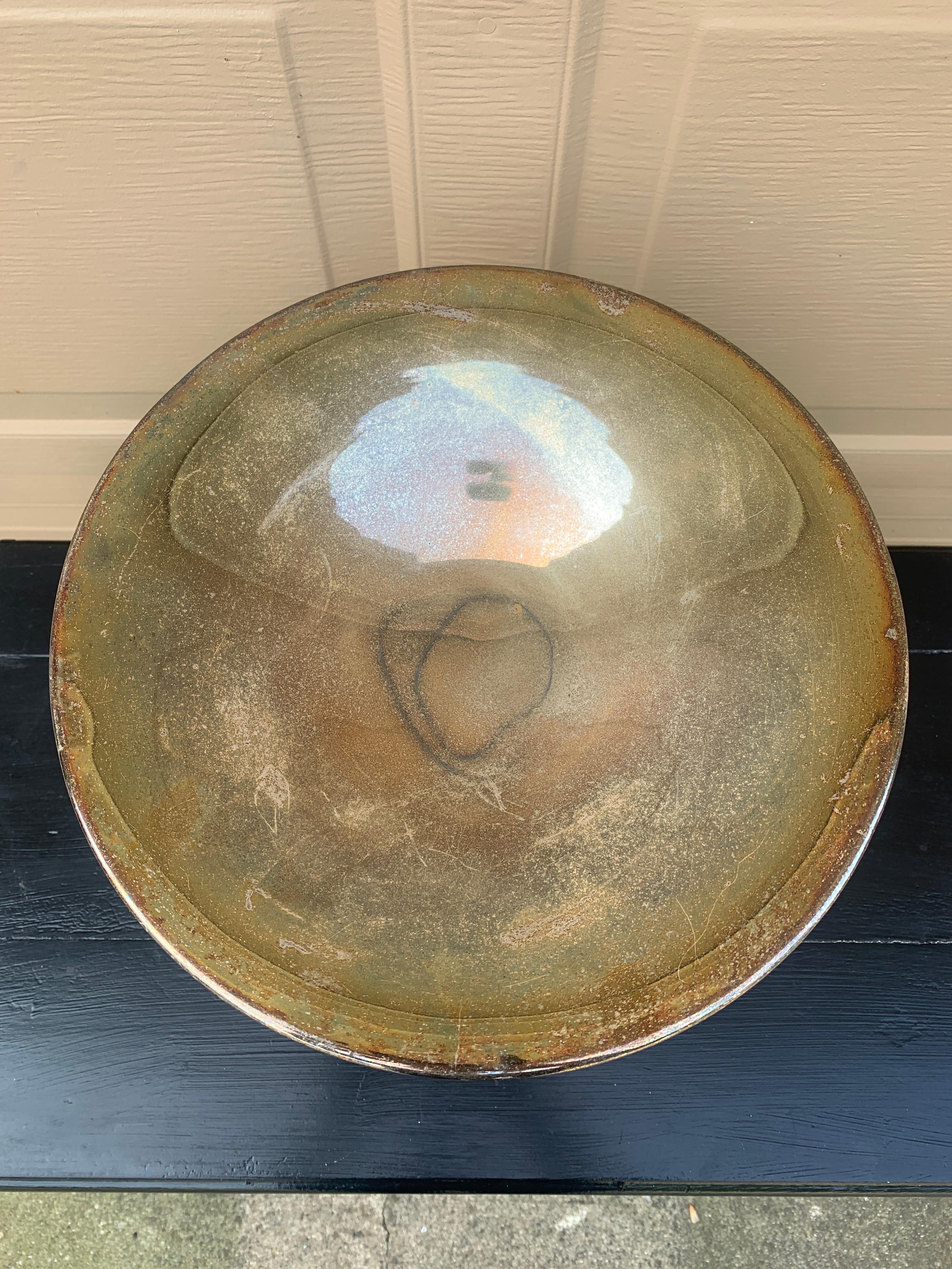 Late 20th Century Large Silver Plate Compotes, Pair For Sale 6