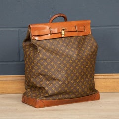 Late 20th Century Louis Vuitton Steamer Bag in Monogram Canvas, Paris, c.1970