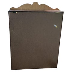 Etagère murale suspendue en acajou de la fin du 20e siècle