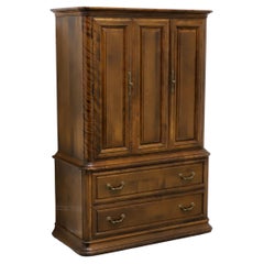 Late 20th Century Maple Italian Style Gentleman
s Chest