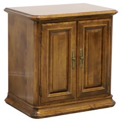Late 20th Century Maple Italian Style Nightstand Bedside Cabinet