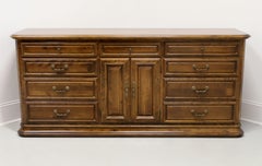 Late 20th Century Maple Italian Style Triple Dresser
