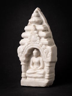 Late 20th century Marble Buddha statue from Thailand from Thailand