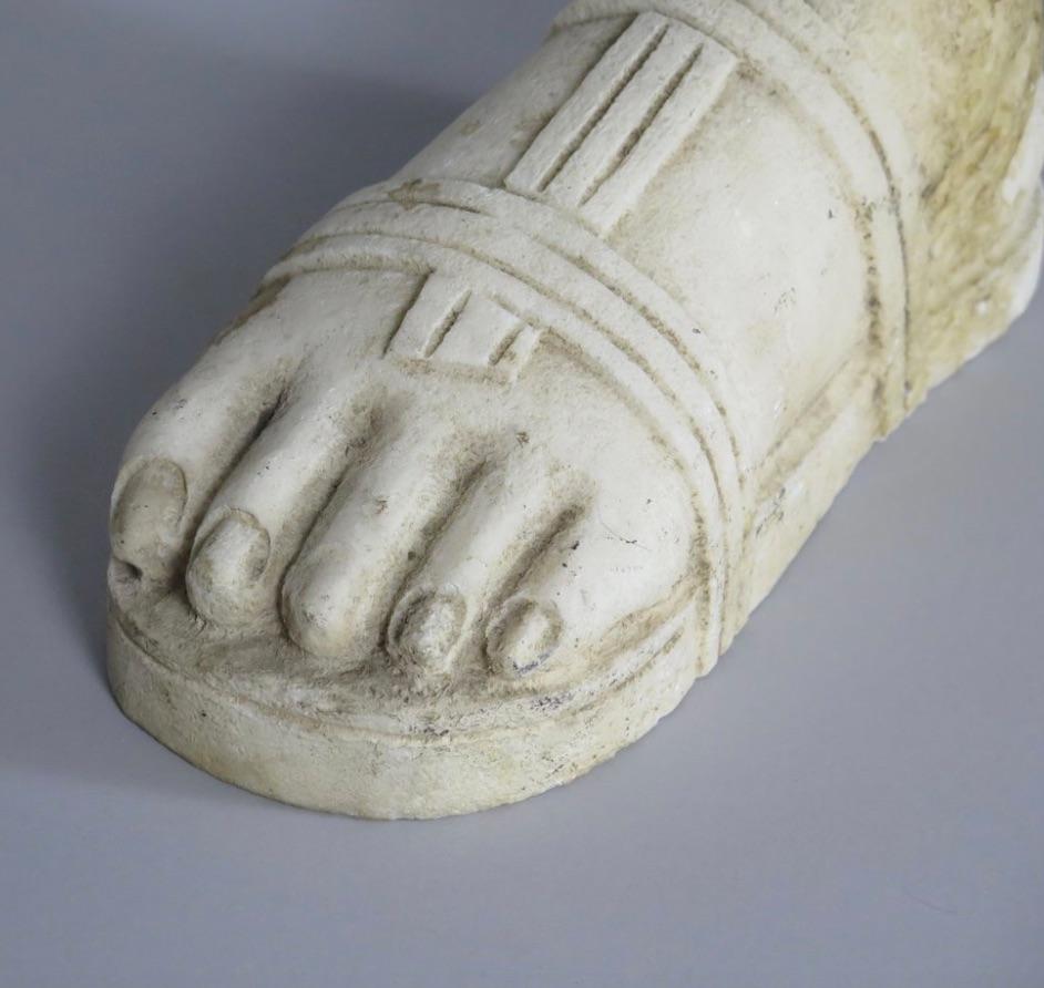 Late 20th Century Marble Greco-Roman Foot 1