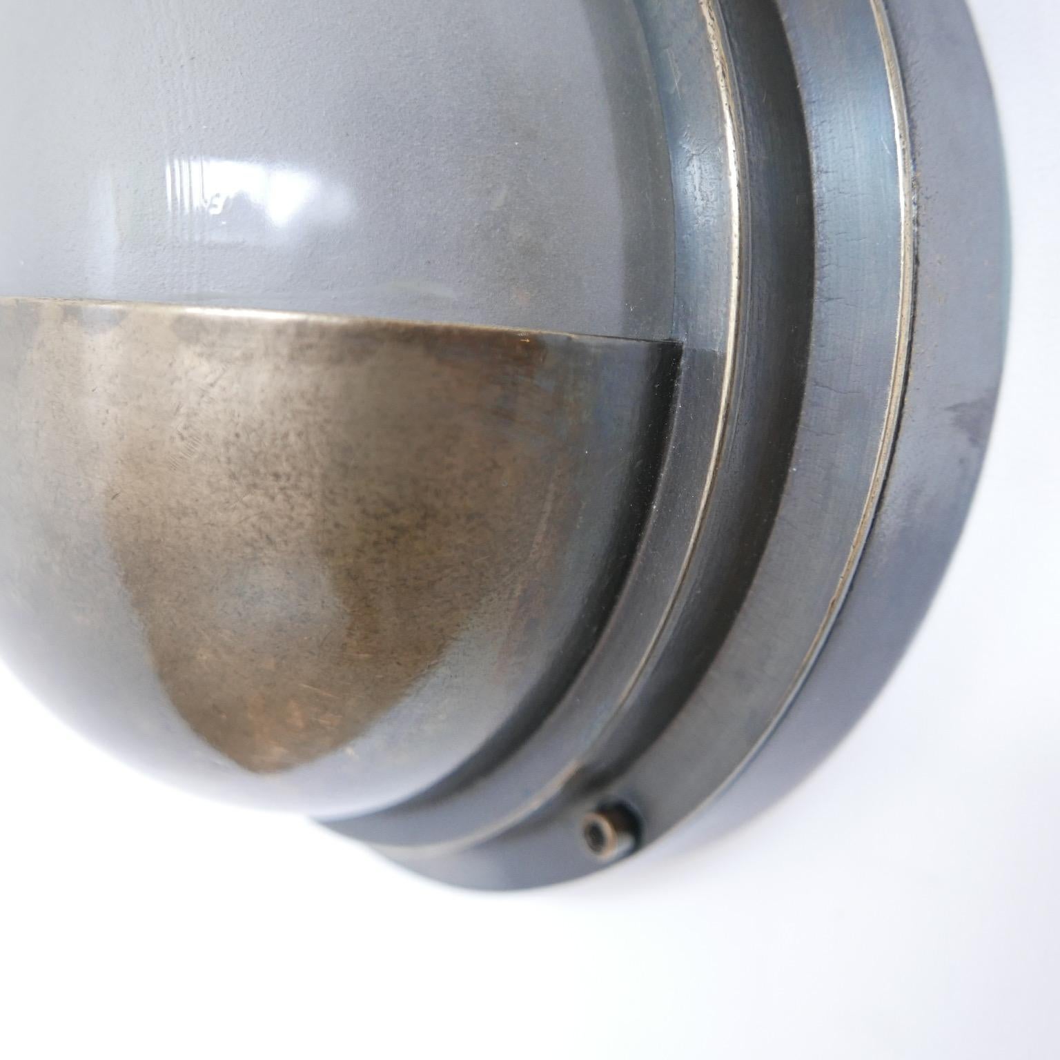Late 20th Century Metal and Glass English Wall Lights '1 AVAILABLE' 1
