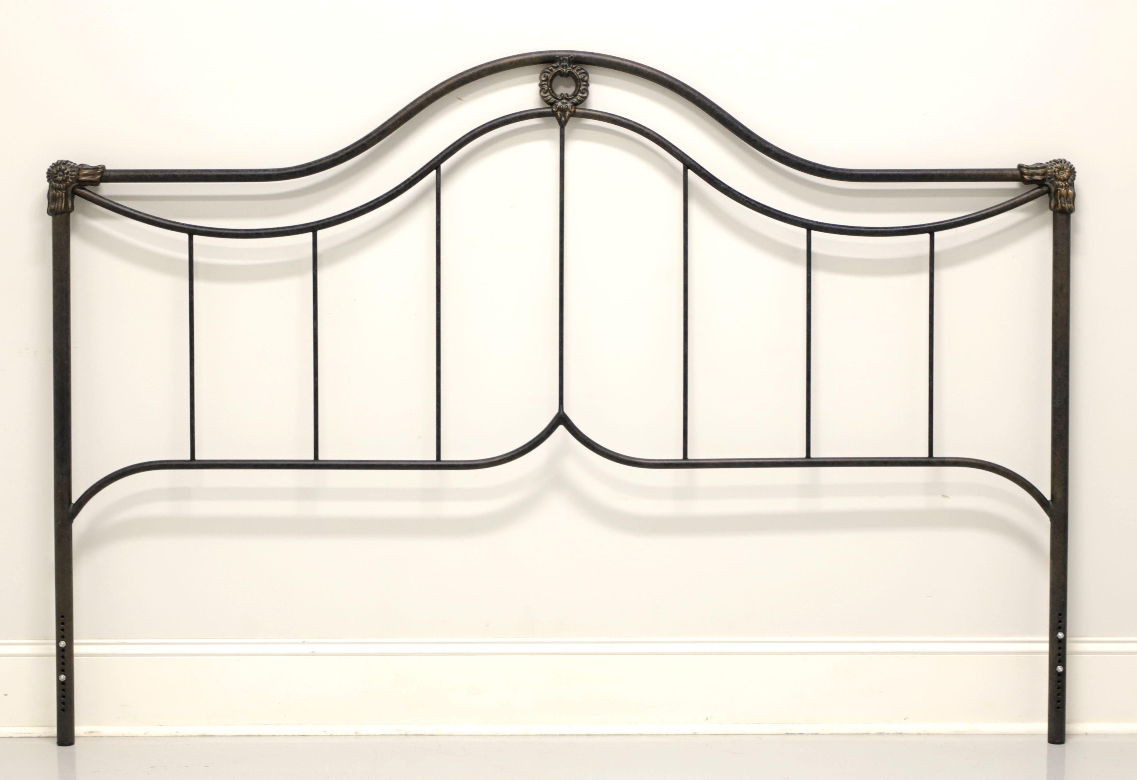 Late 20th Century Metal French Country King Headboard 3