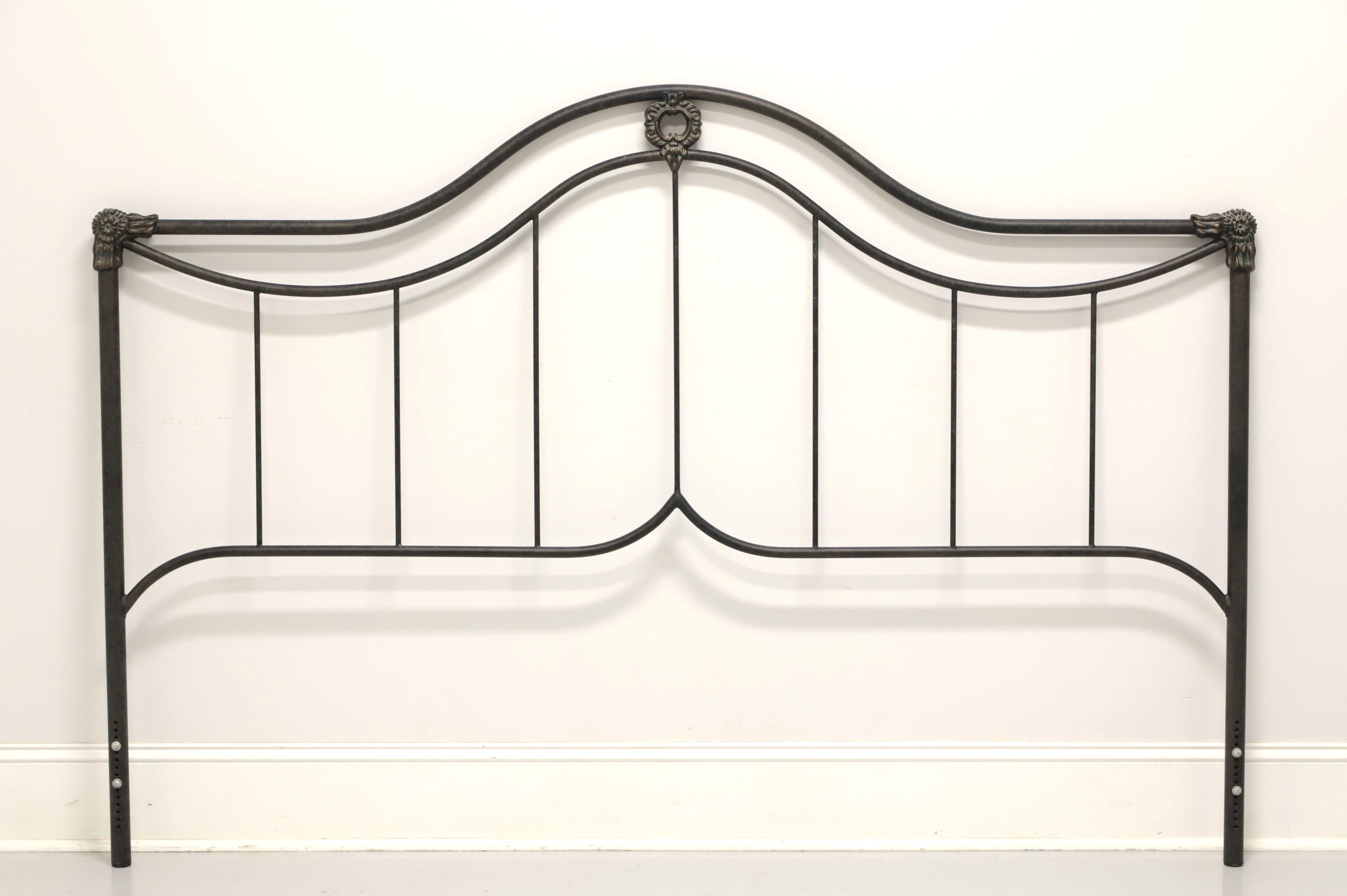 Late 20th Century Metal French Country King Headboard 4