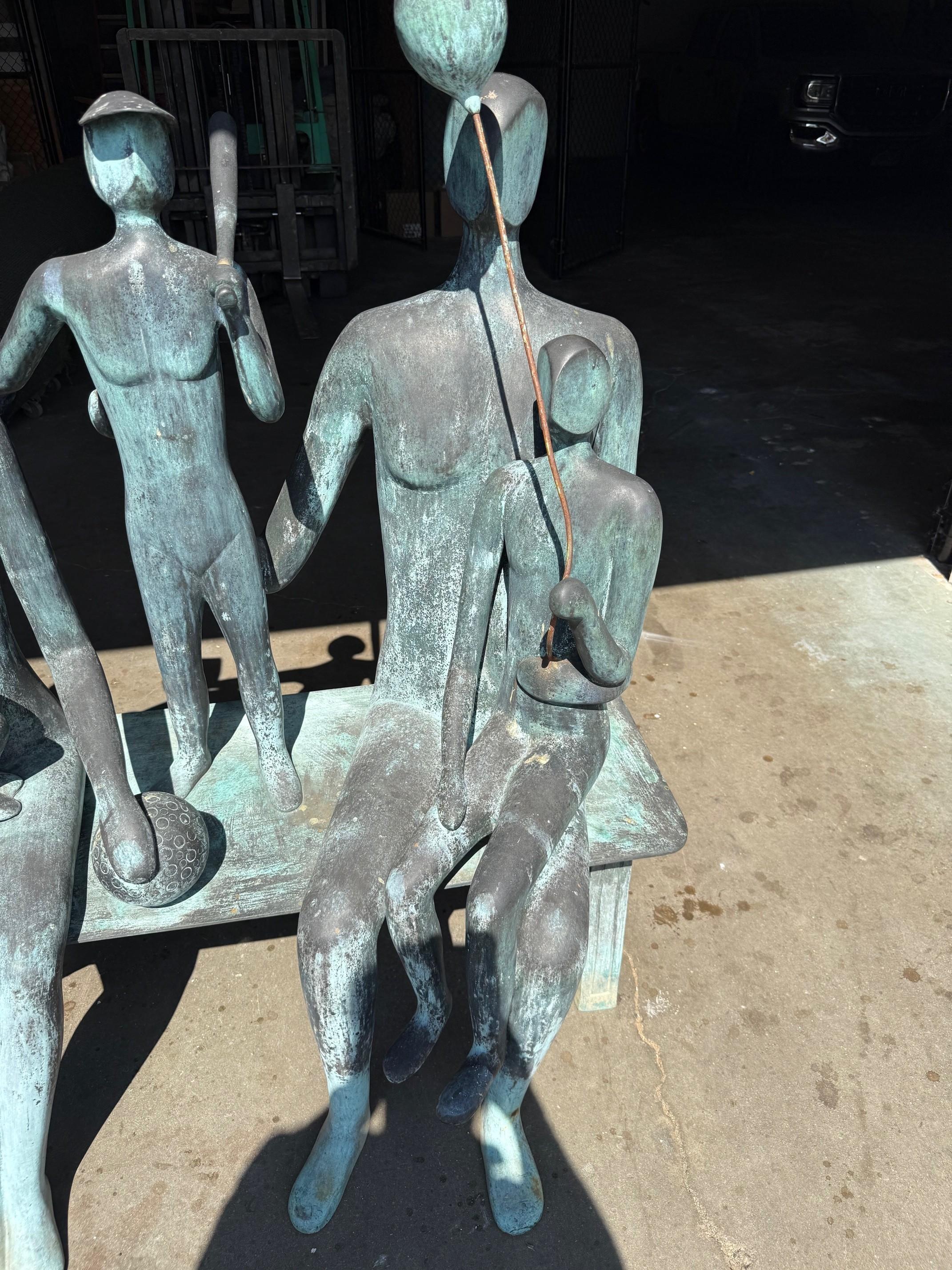 Bronzo Scultura in bronzo moderna della fine del XX secolo FELICIDAD di Jose J 