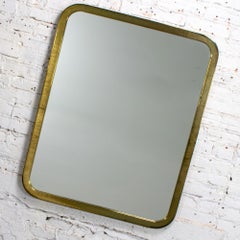 Late 20th Century Modern Wall Mirror by Milo Baughman for Thayer Coggin Brass