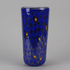 Late 20th Century Modernist Murano entitled "Murrine Vase II" by Vittorio Ferro