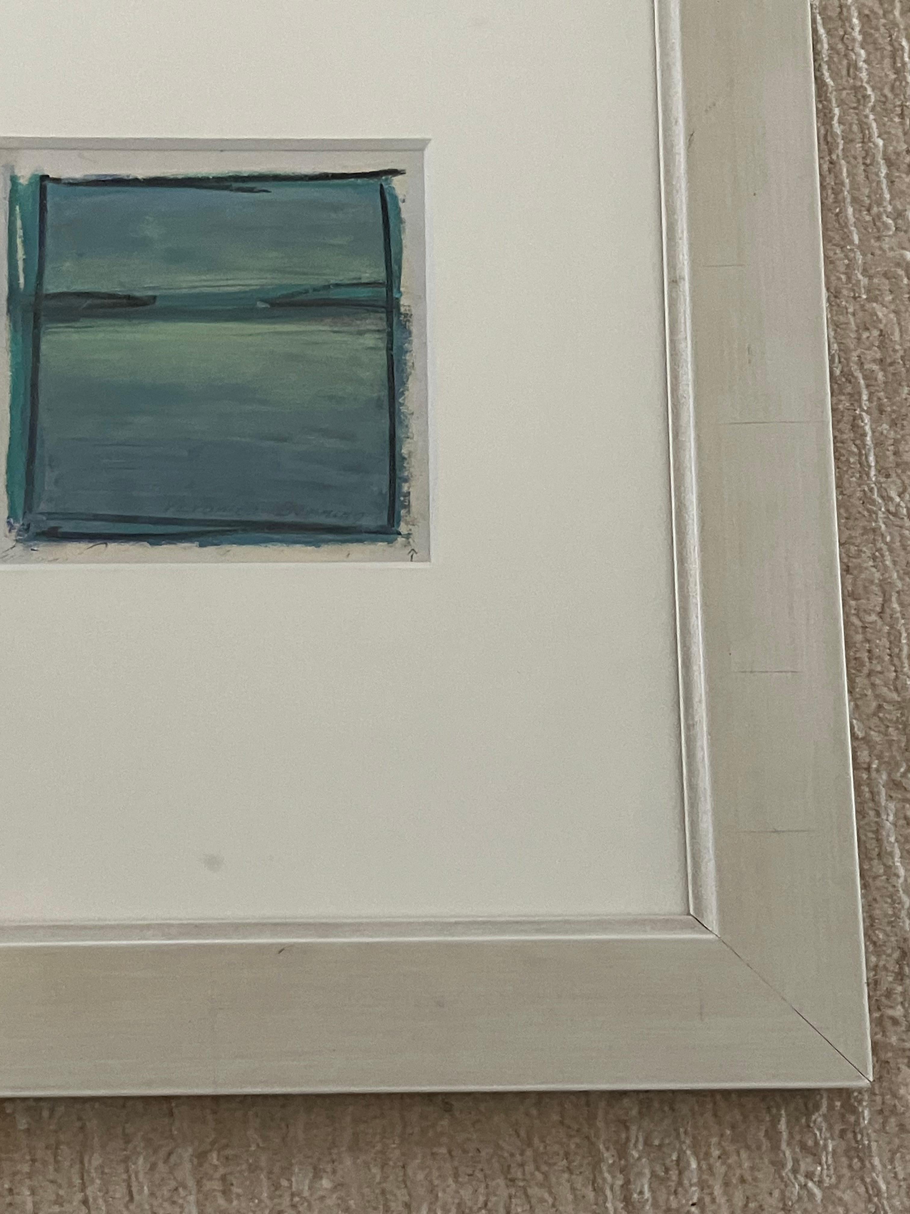 Organic Modern Late 20th Century Morning Abstraction by Veronica Benning For Sale