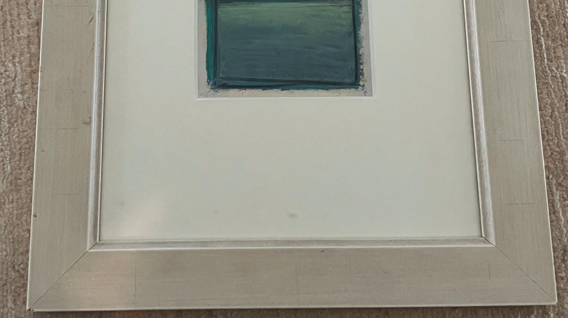 Paper Late 20th Century Morning Abstraction by Veronica Benning For Sale