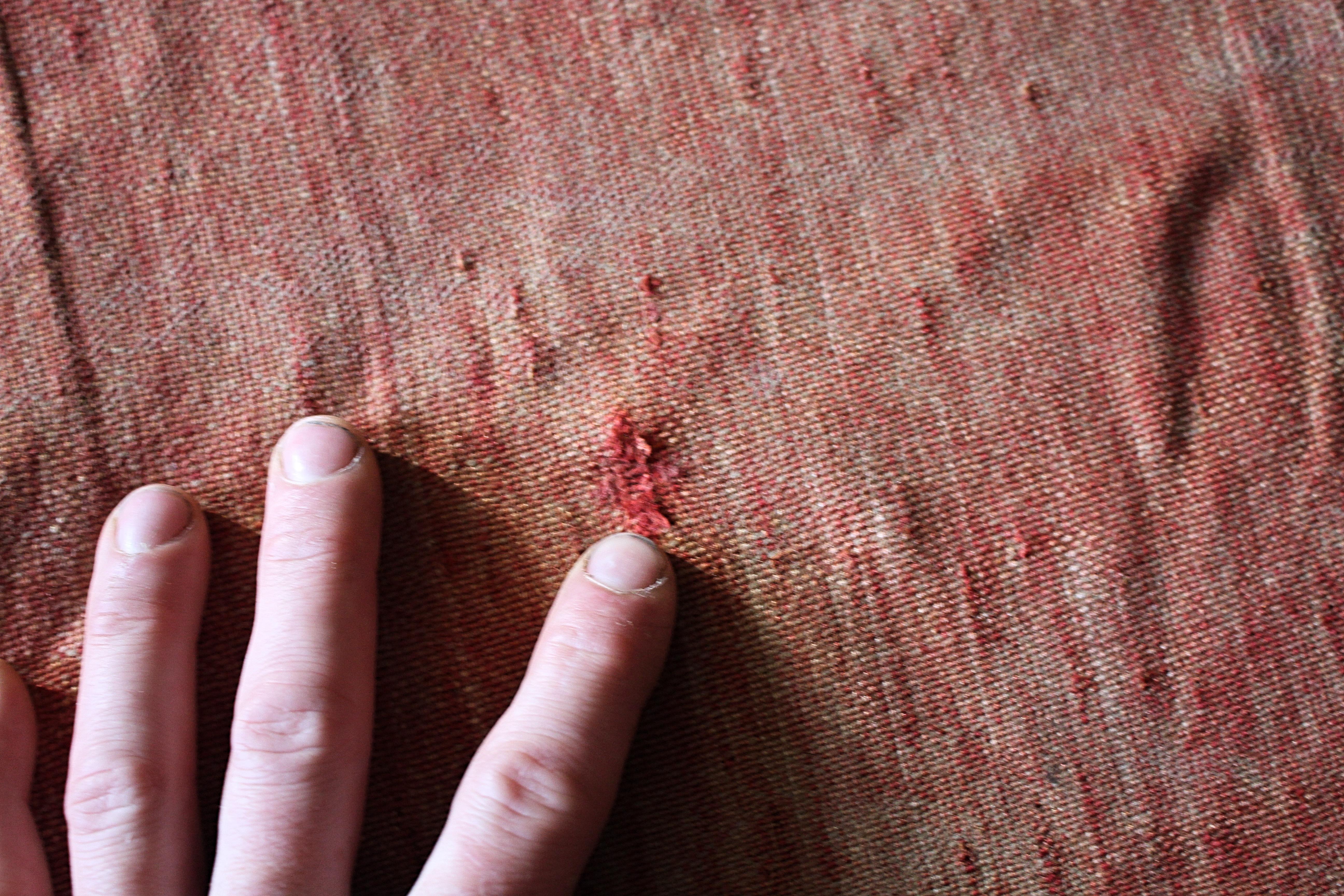 Tappeto Runner arancione Kilim a trama piatta in seta di cactus della fine del XX secolo in vendita 3