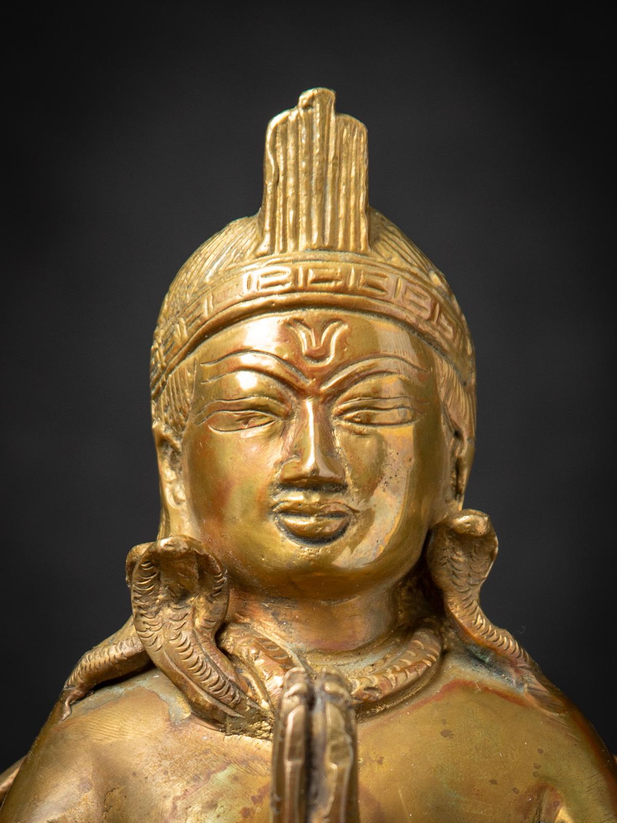 Statue de Garuda en bronze népalais de la fin du XXe siècle Bon état - En vente à DEVENTER, NL