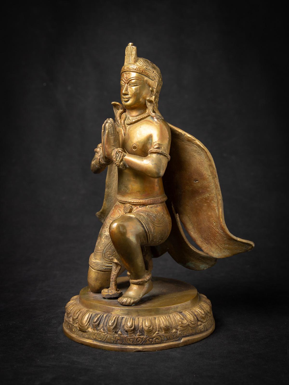Bronze Statue de Garuda en bronze népalais de la fin du XXe siècle en vente