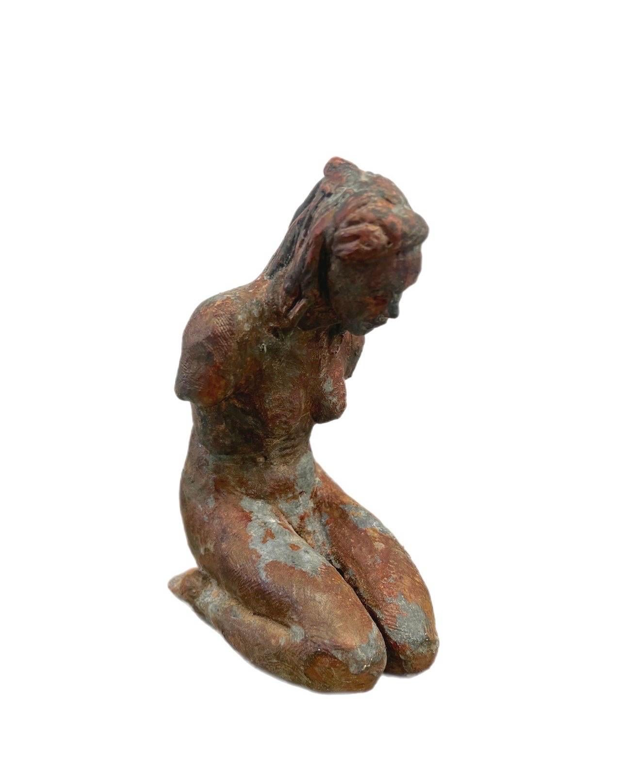 Late 20th Century Nude Figure Sculpture, Unsigned For Sale 3