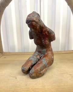 Late 20th Century Nude Figure Sculpture, Unsigned