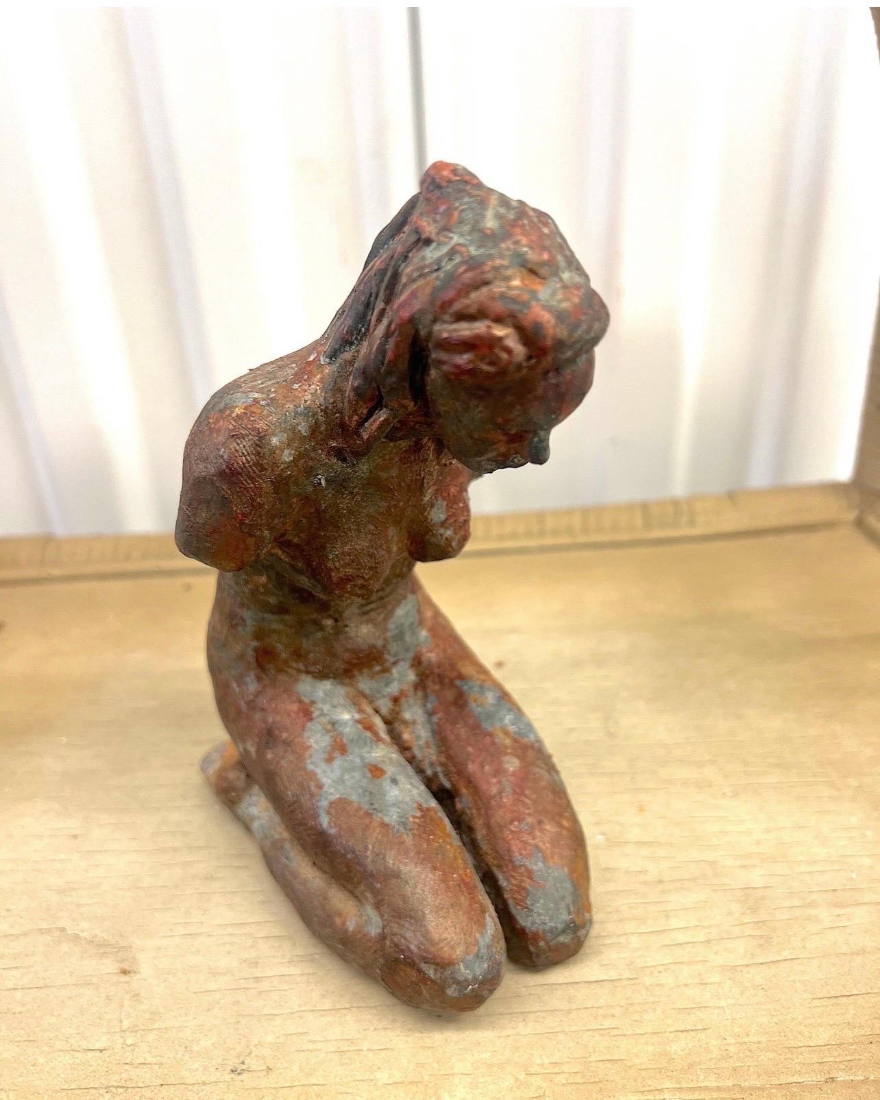 Late 20th Century Nude Figure Sculpture, Unsigned For Sale 1