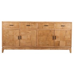 Late 20th Century Oak Side Cabinet