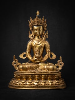 Late 20th century Old bronze Nepali Aparmita Buddha from Nepal