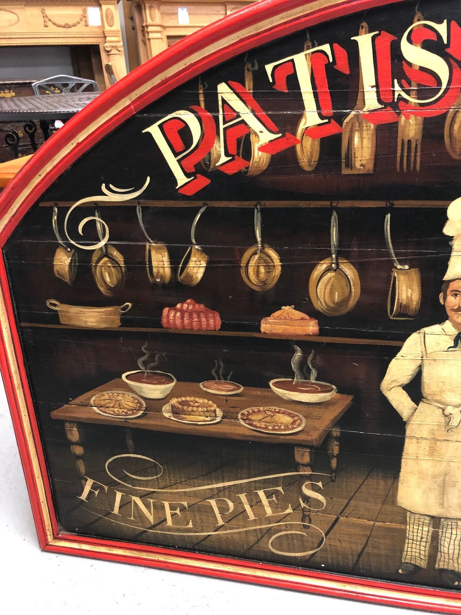 Panneaux de patine d'atelier de pâtisserie de la fin du XXe siècle - Pièces et pâtes Bon état - En vente à Stamford, CT