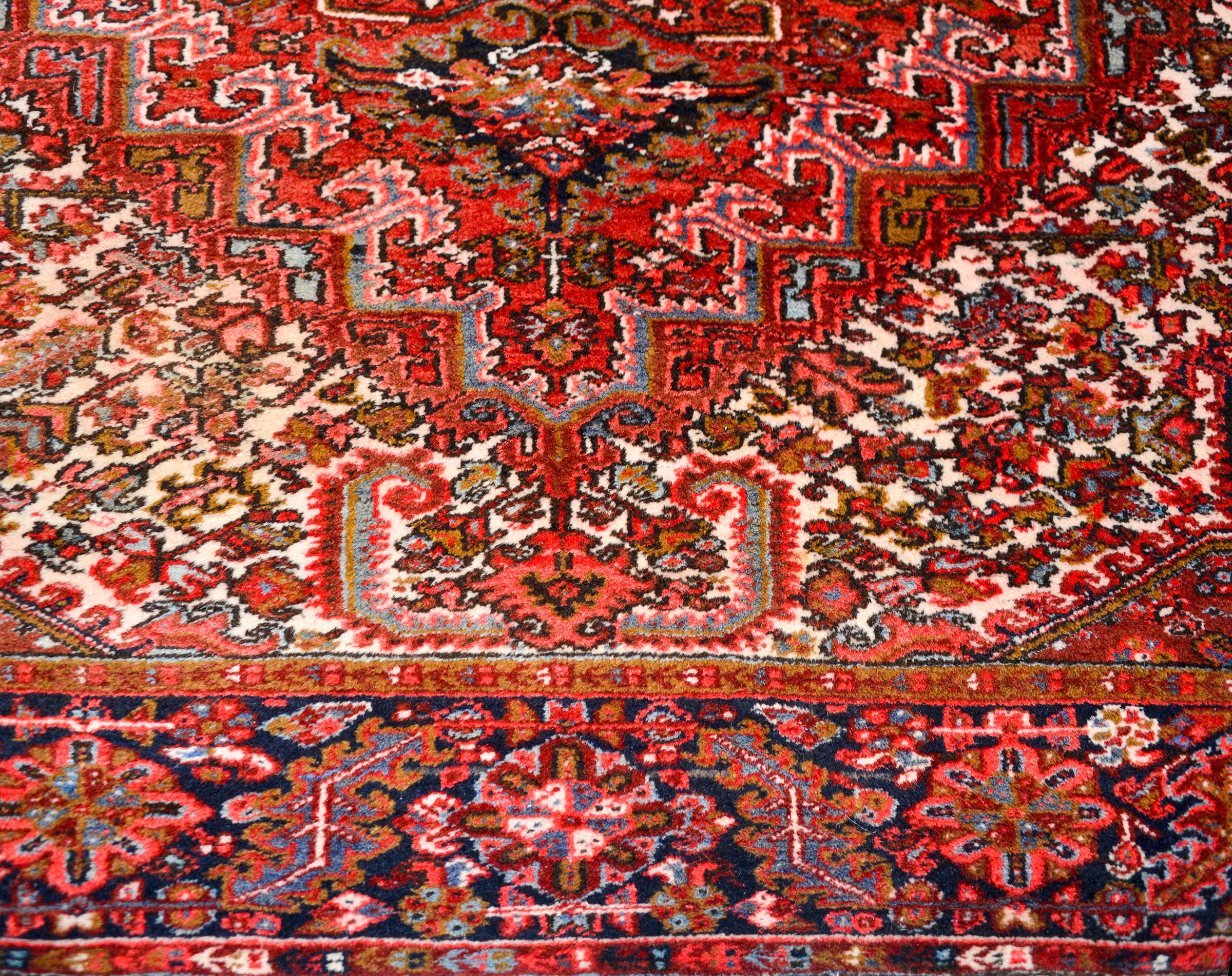 Late 20th Century Persian Heriz Rug For Sale 1
