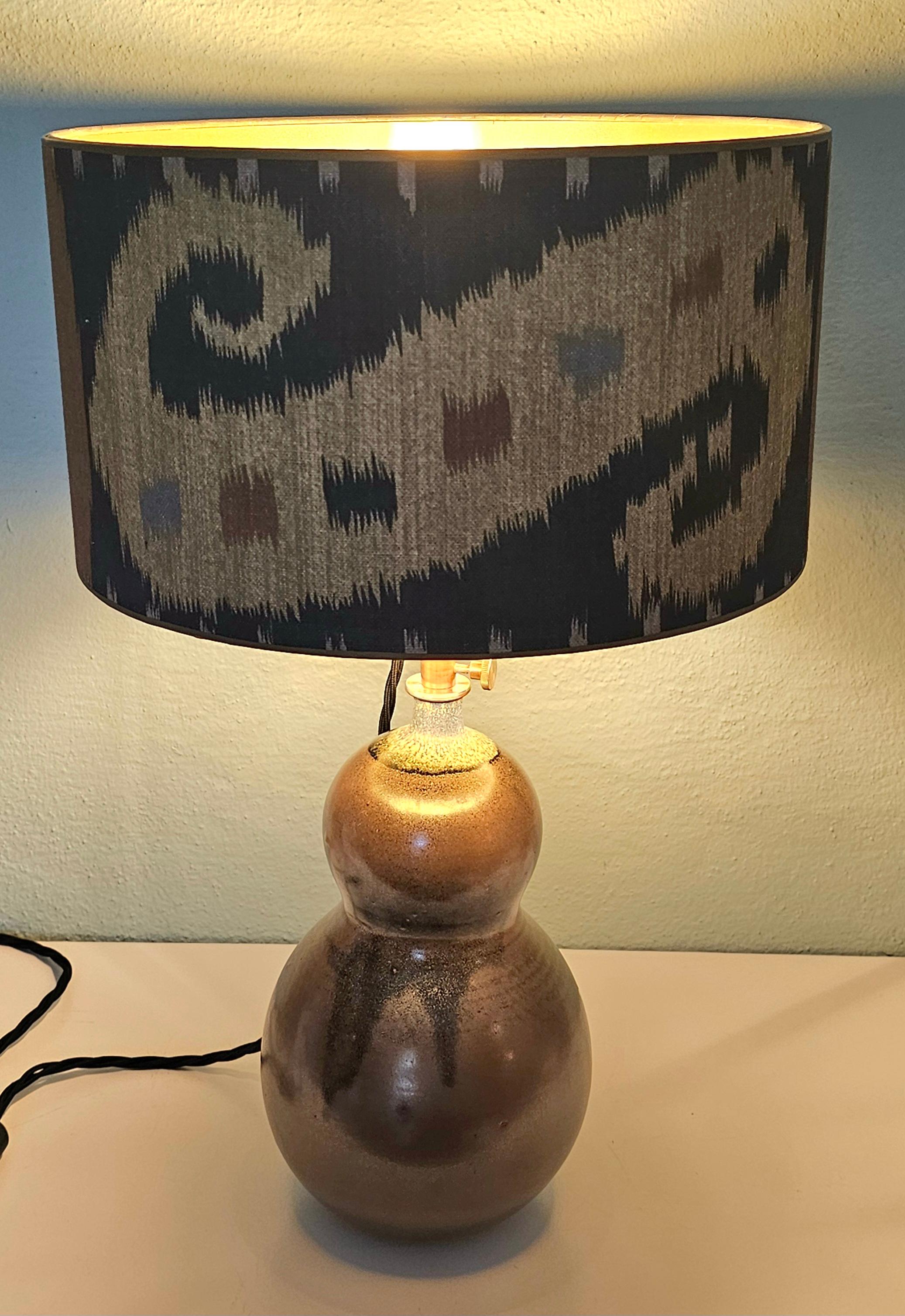Mid-Century Modern Late 20th Century Pottery Table Lamp Horst Kerstan Germany