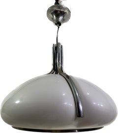 Late 20th Century Quadrifoglio Pendant Light, White, by Gae Aulenti for Guzzini