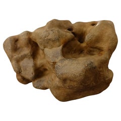 LATE 20th Century River Stone Shaped by Nature