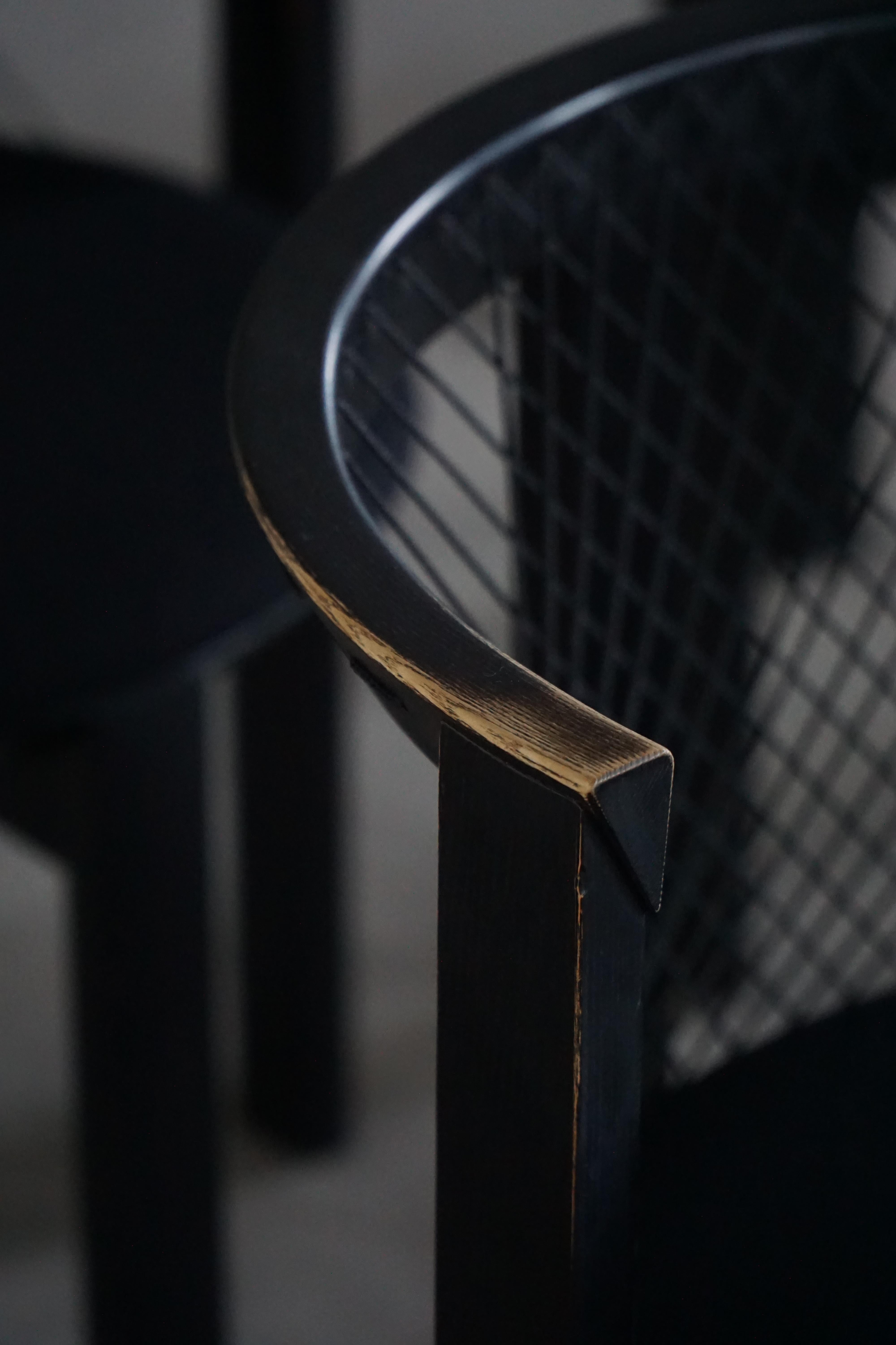 Fin du 20e siècle, ensemble de huit chaises 