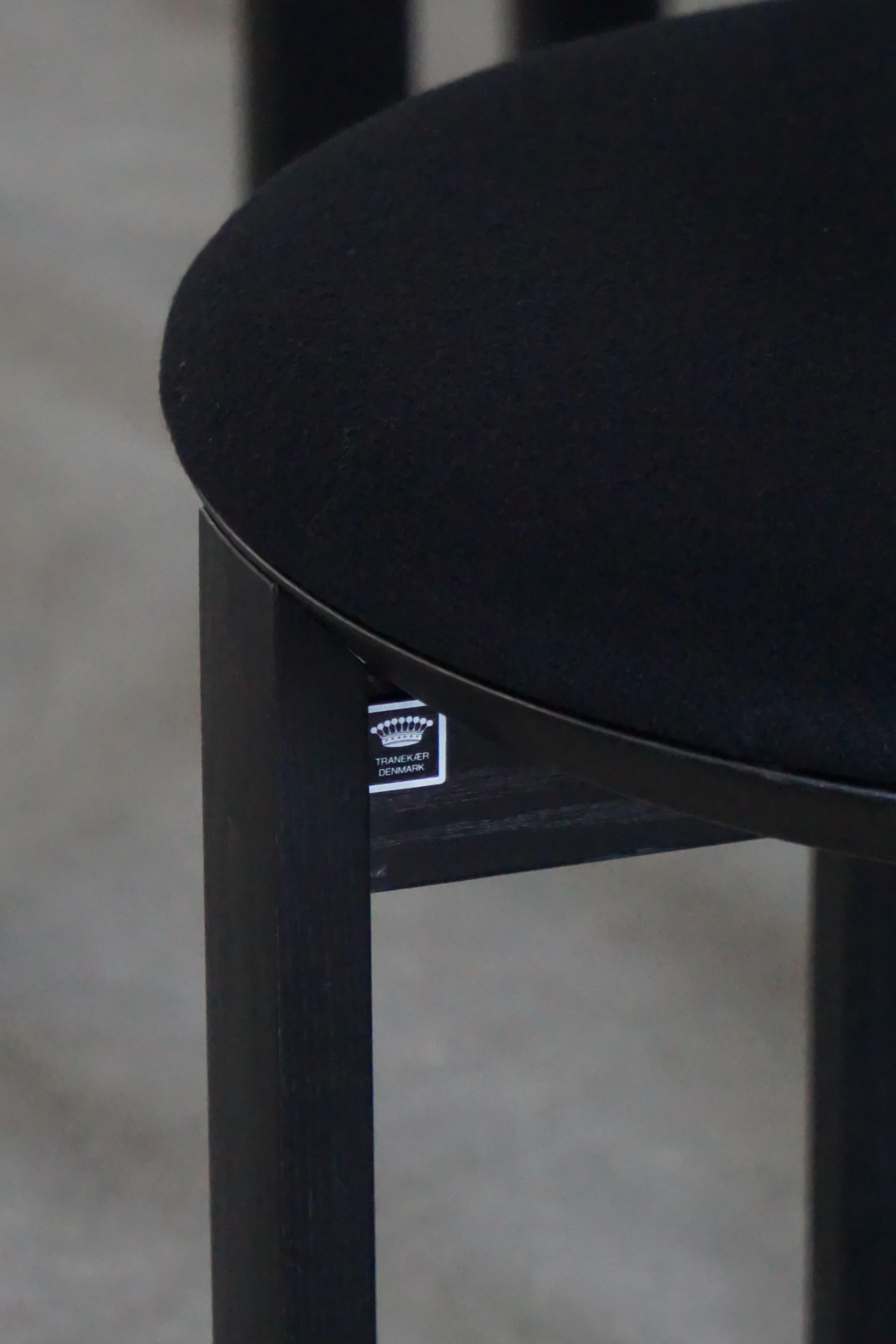 Fin du 20e siècle, ensemble de huit chaises 