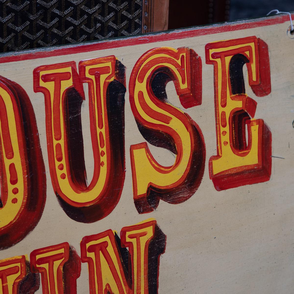 Late 20th Century Set of Four Fairground / Circus Signs 10