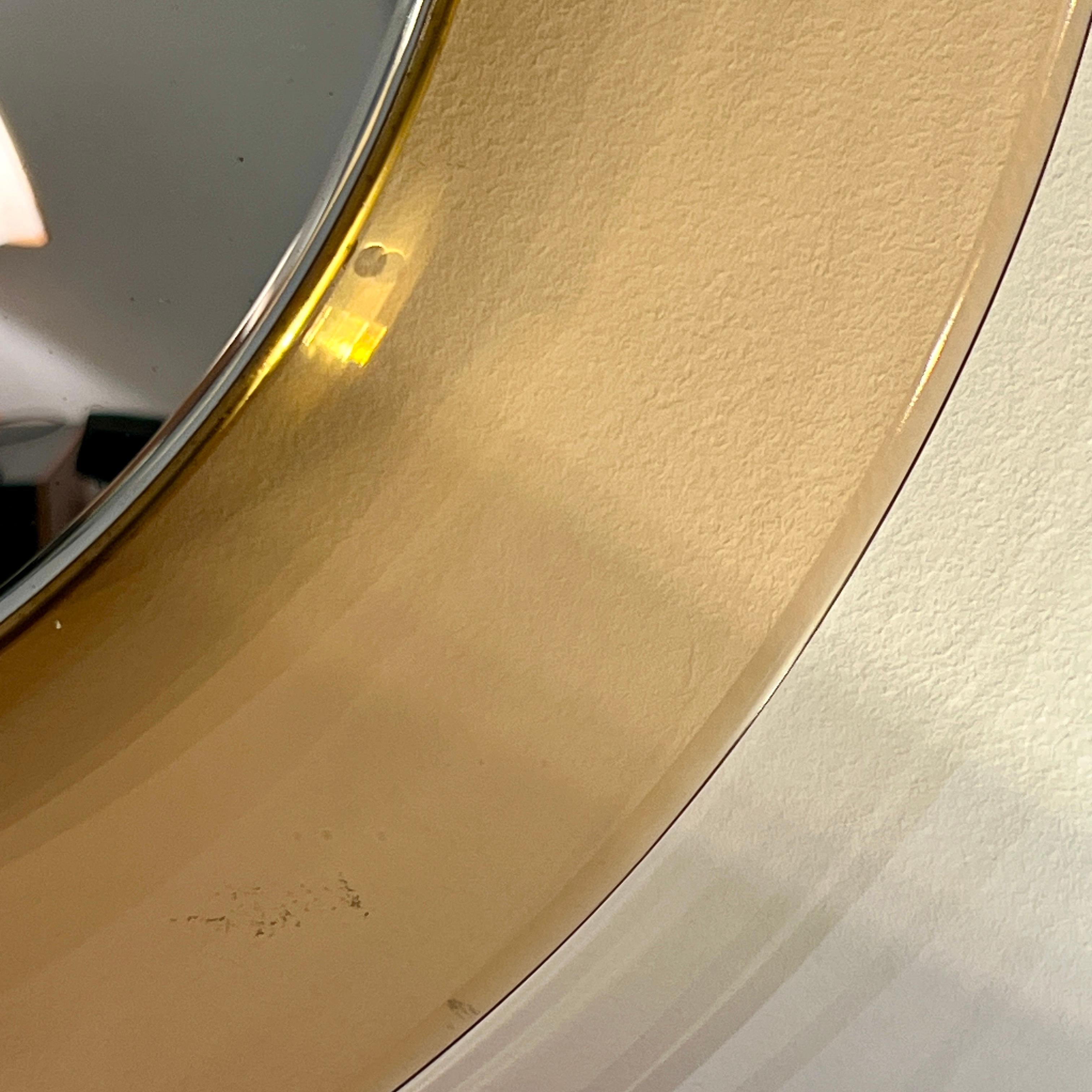 italien Miroir unique de la fin du XXe siècle Max Ingrand pour Fontana Arte en vente