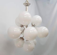 Late 20th Century Space Age Sputnik 12 Ball Ceiling Lamp
