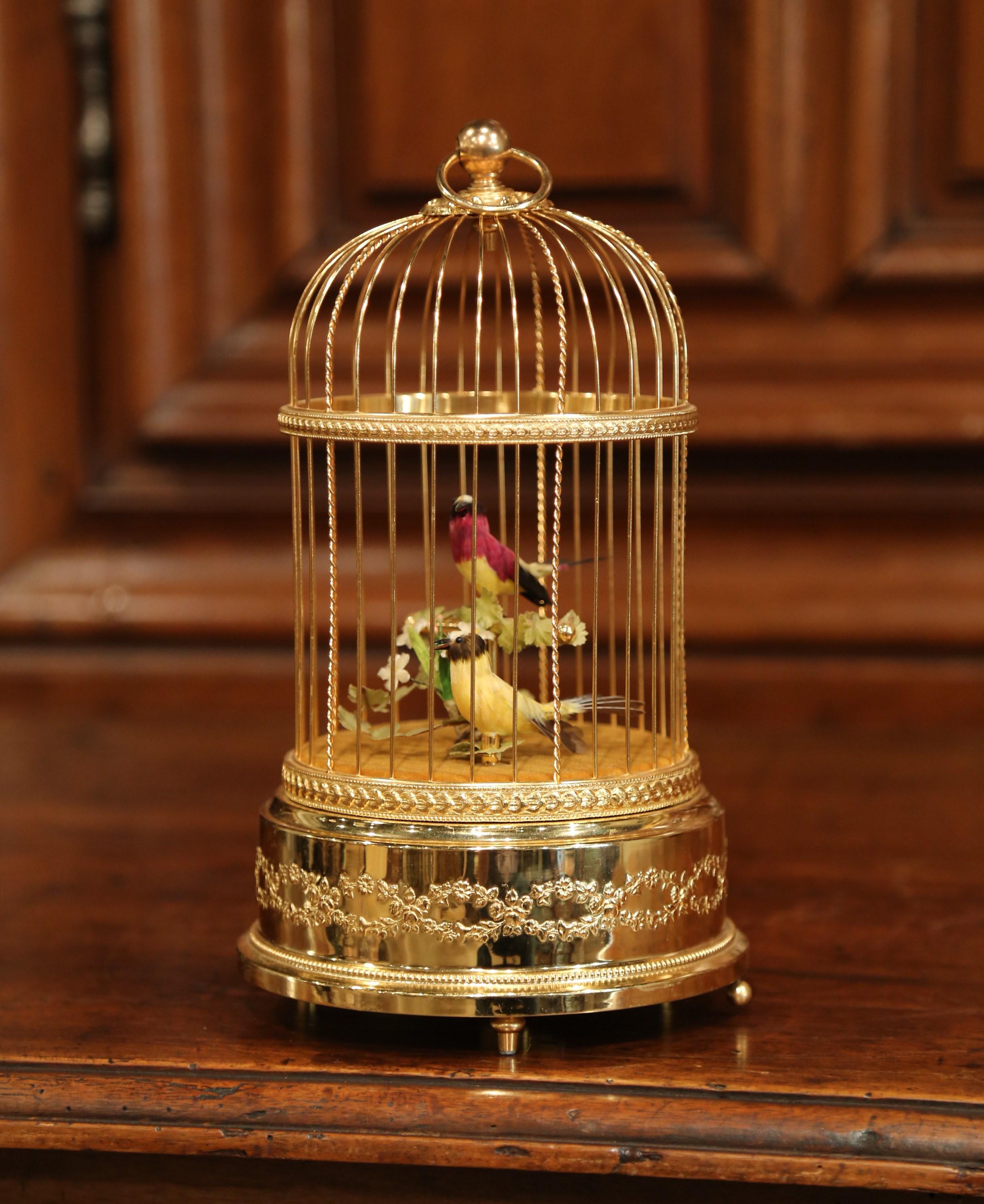 reuge bird cage music box
