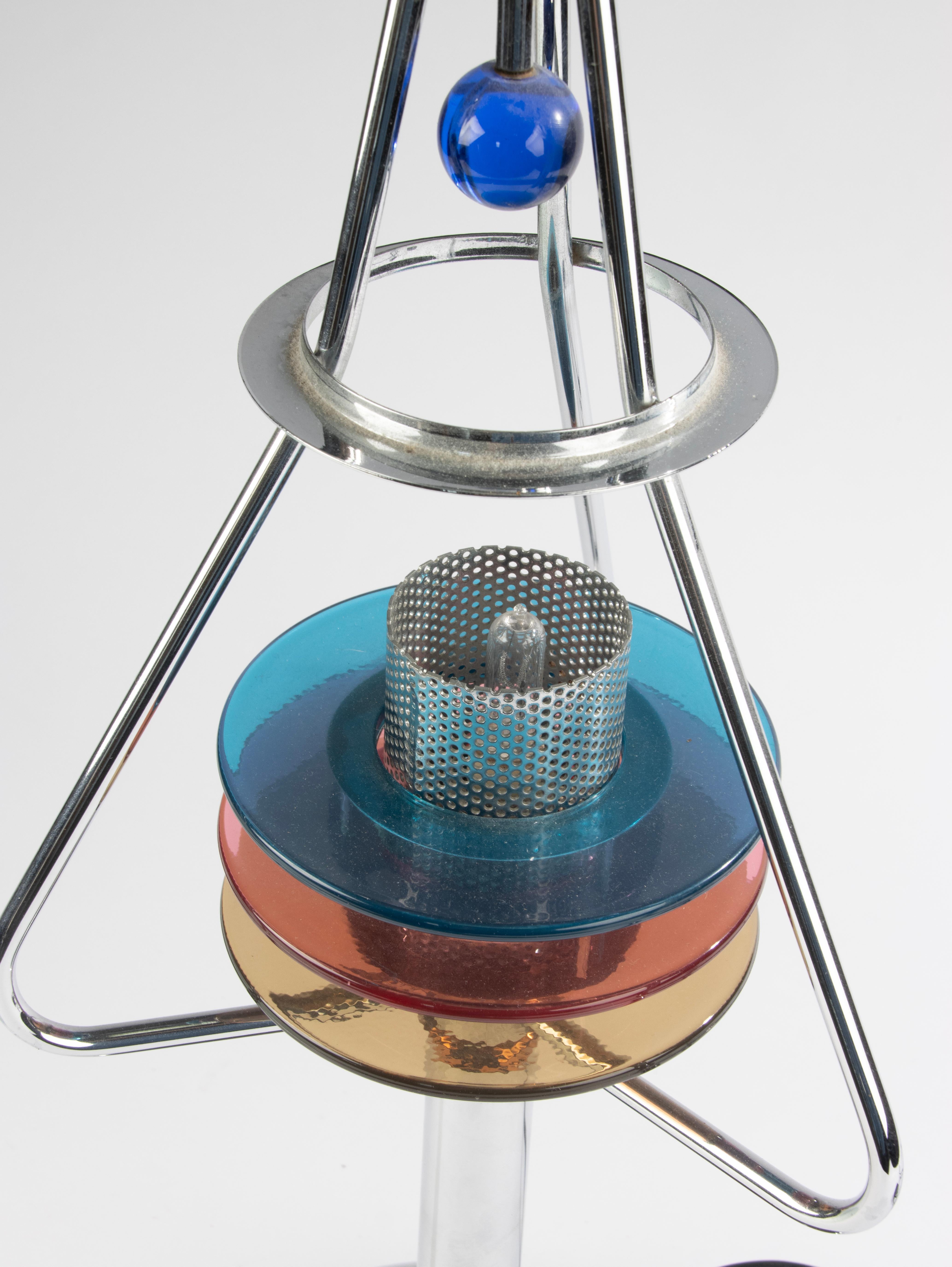 Late 20th Century Table Lamp - Memphis Style - Neukro Menden Germany 6